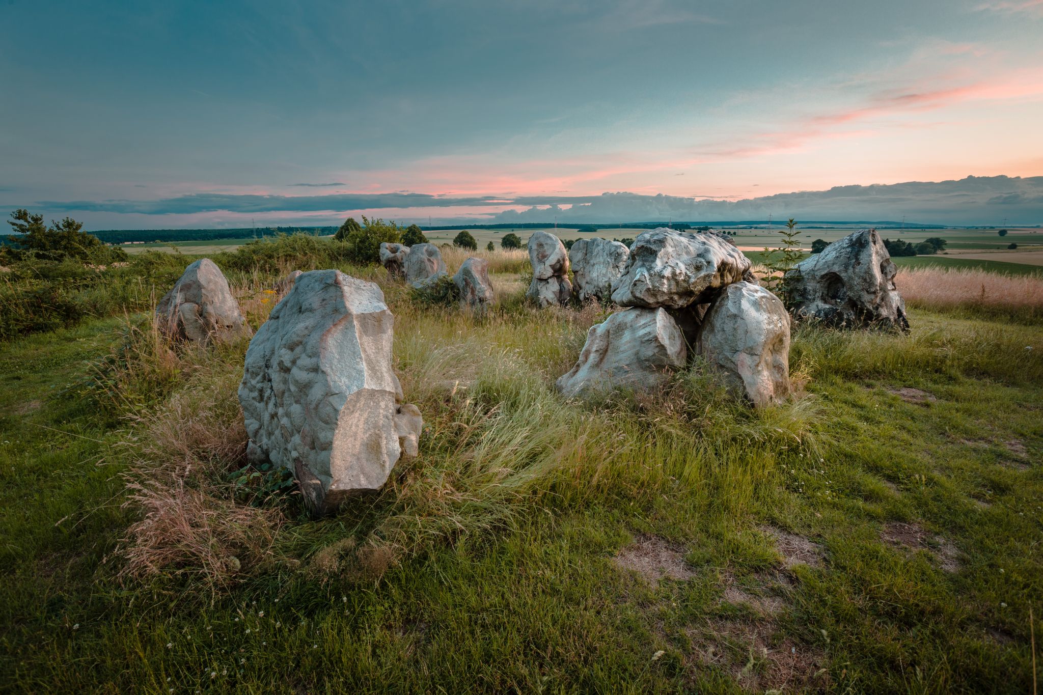 Fotos von Lübbensteine im Abendlicht – stockitup.de