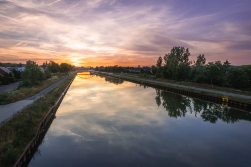 Der Mittellandkanal bei Haldensleben